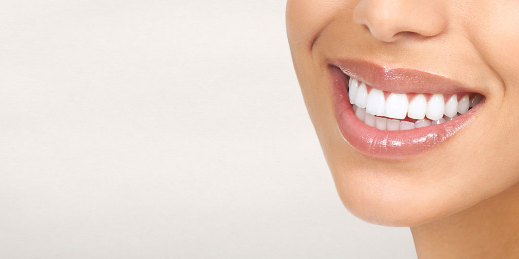 patient smiling after dental procedure