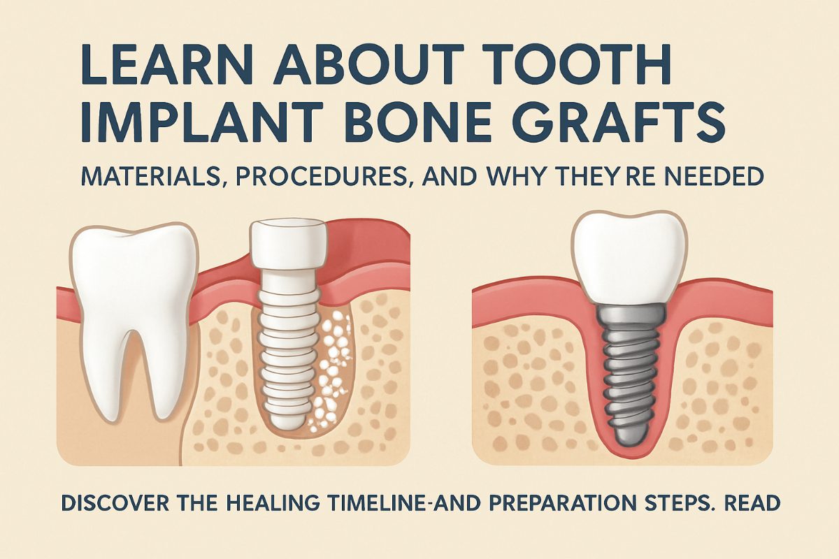 A dentist is pointing to a CT scan on a computer screen, showing areas where a tooth implant bone graft is needed. No text on the image.